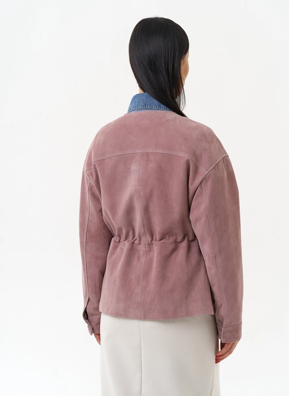 Куртка из натуральной замши 