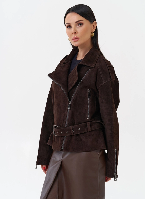 Куртка женская из замши