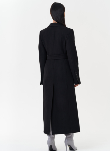 Классическое пальто с английским воротником